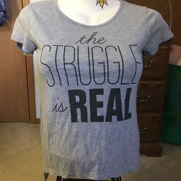 “The struggle is real” Graphic Tee - Picture 2 of 4